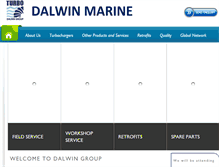 Tablet Screenshot of dalwin.com